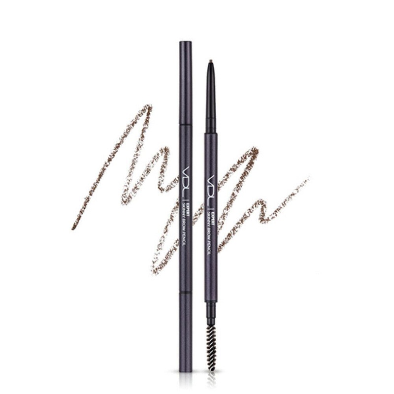 VDL Expert Skinny Brow Pencil 0.05g 4 Types #01 Dark Brown