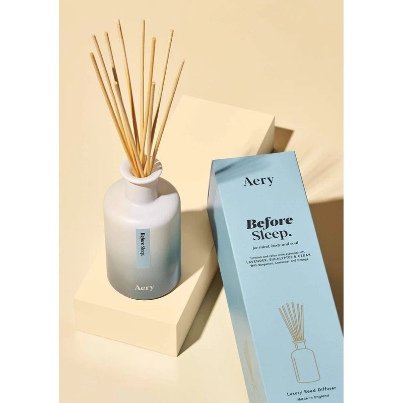 Before Sleep Reed Diffuser – Lavender Eucalyptus and Cedar – Aery Living