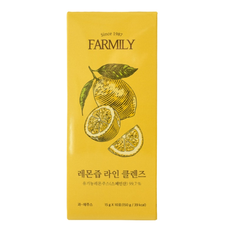 FARMILY Lemon Juice Line Cleanse  2-Month Program (6 Boxes)