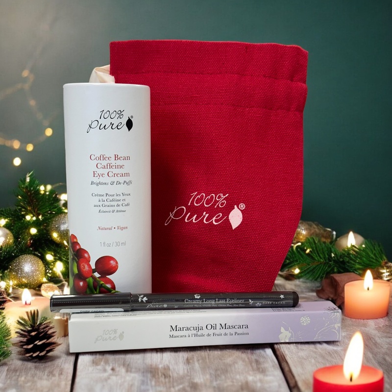 100% Pure – All Bright | Red Gift Bag