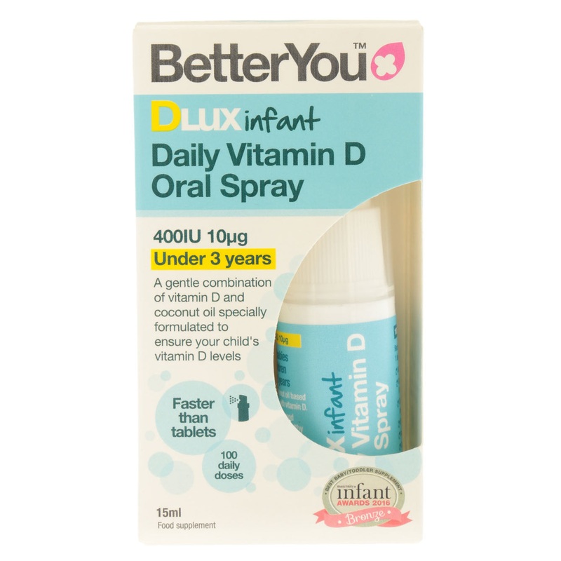 DLux Infant Vitamin D Oral Spray 15ml