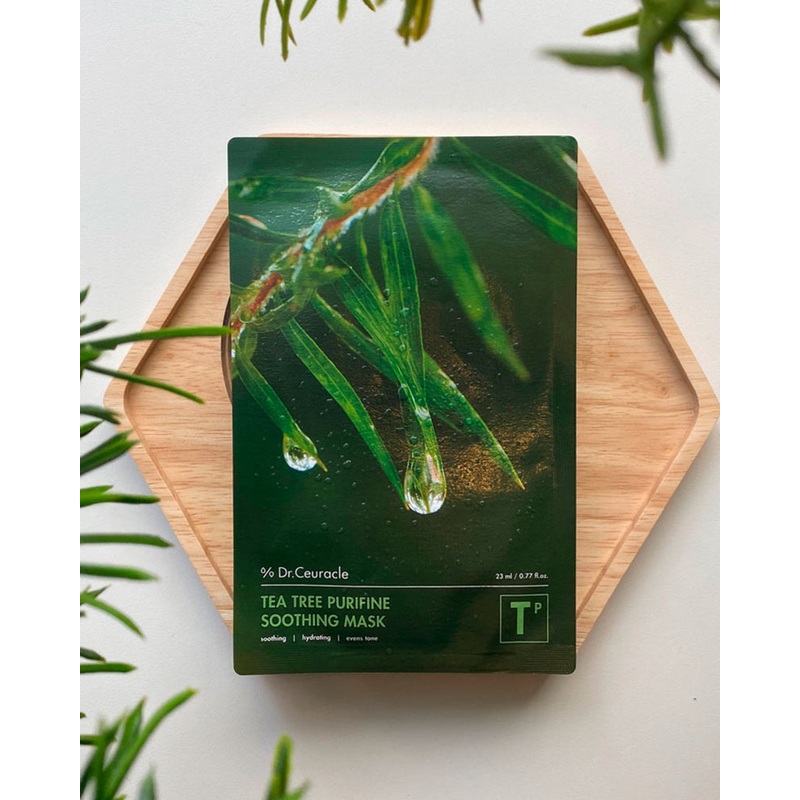 Dr. Ceuracle Tea Tree Purifying Soothing Mask Single Mask