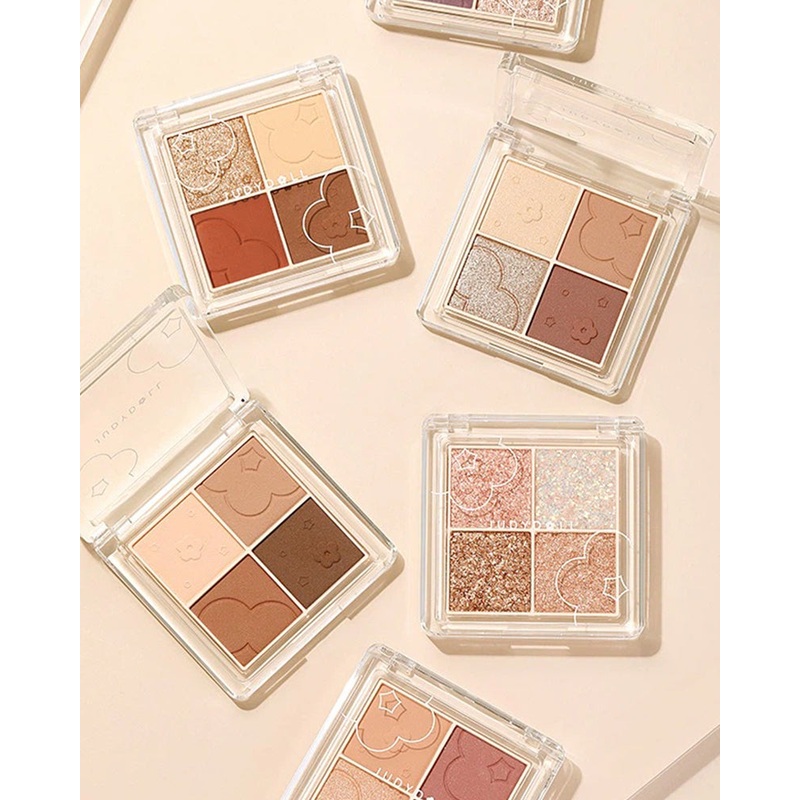 JUDYDOLL 4-Shade Eyeshadow #31 Sweet Tea Plate