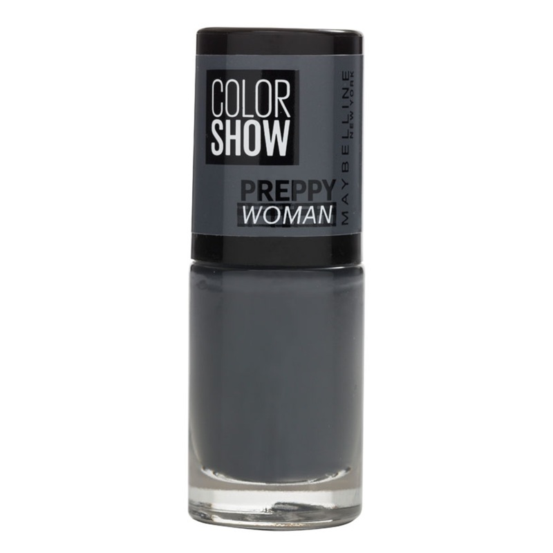 Maybelline Color Show Preppy Woman Nail Polish 76 Empire Grey