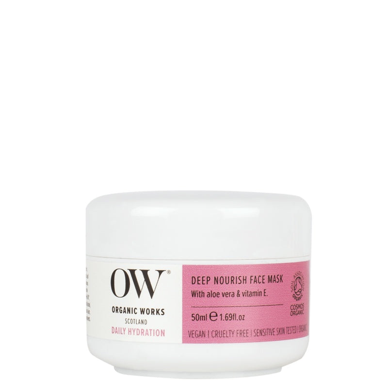 Organic Works Deep Nourish Face Mask 50ml