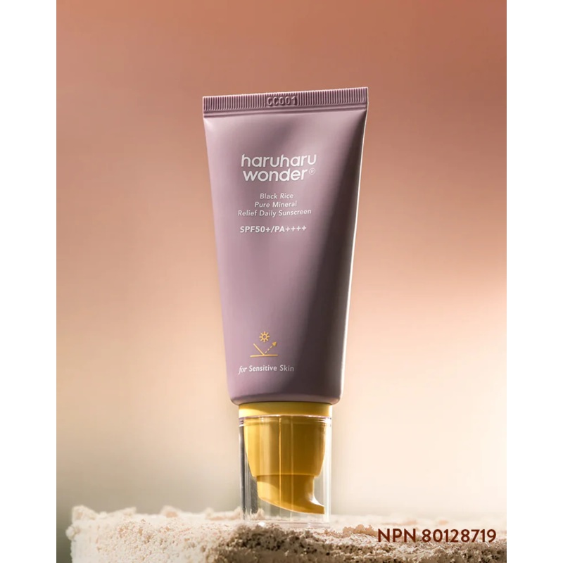haruharu wonder Black Rice Pure Mineral Relief Daily Sunscreen