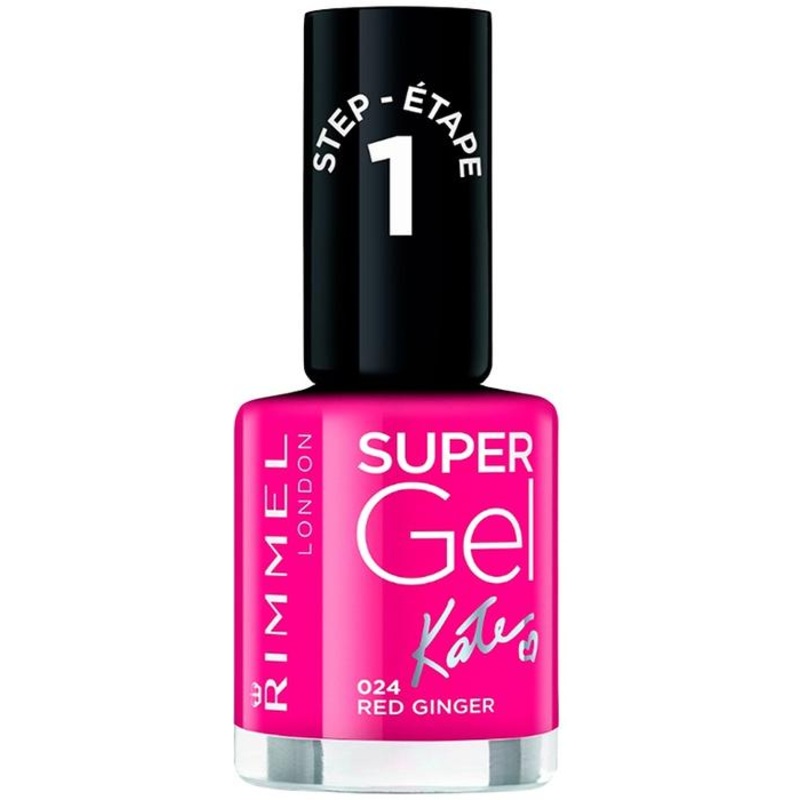 Rimmel London Super Gel By Kate Nail Polish 024 Red Ginger