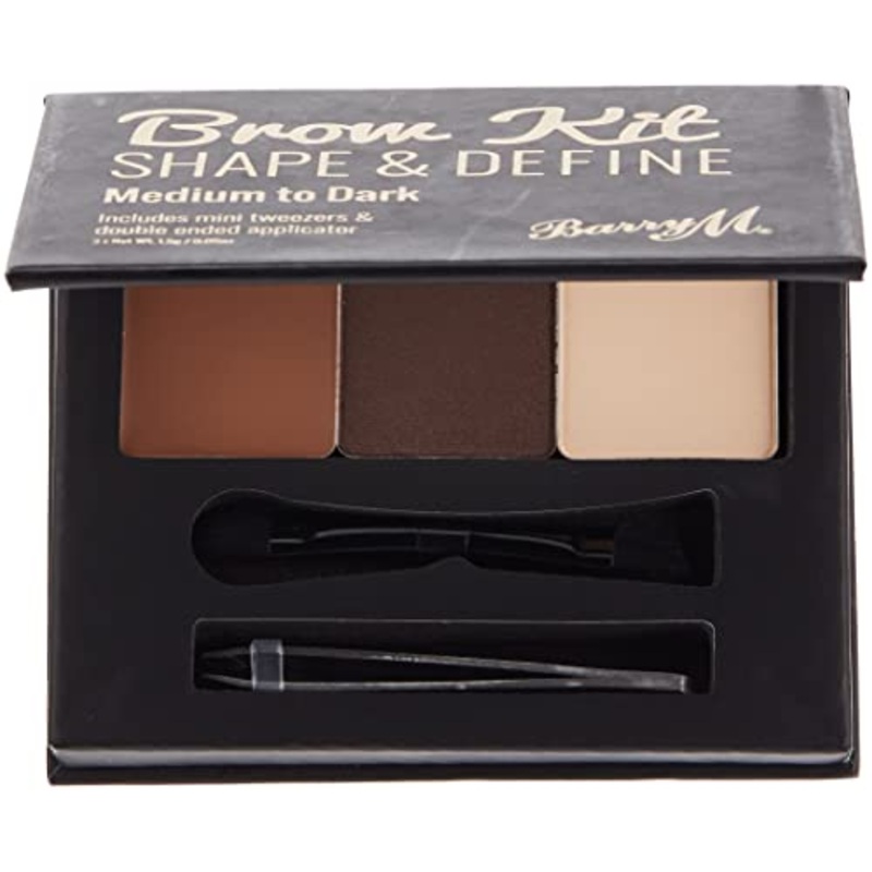 Barry M Brow Kit, Medium to Dark, 4.5 G