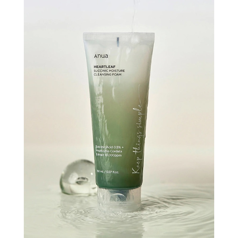Anua Succinic Moisture Cleansing Foam