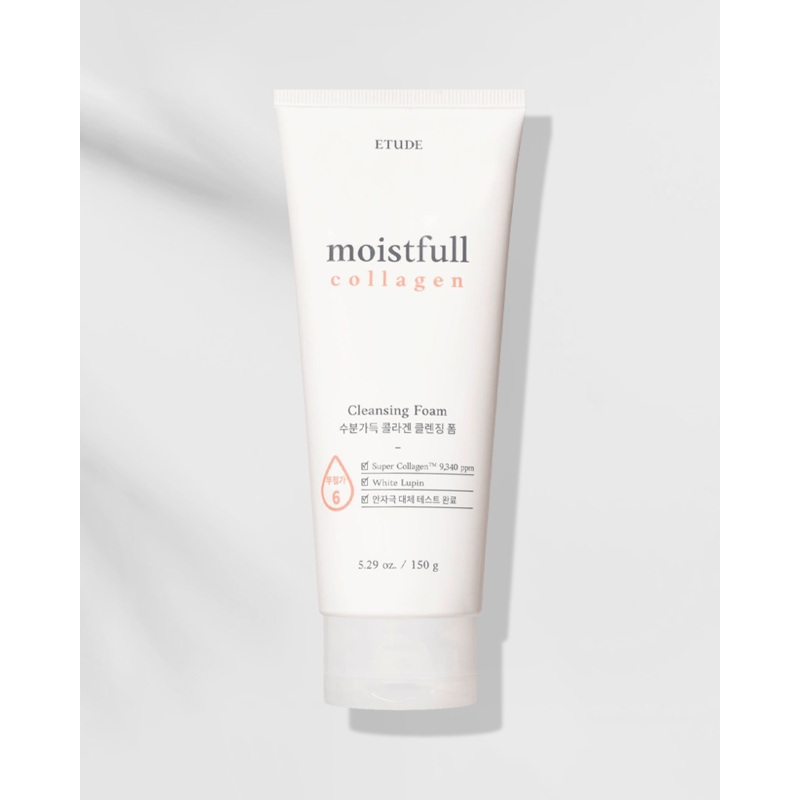 Etude Moistfull Collagen Cleansing Foam (Renewal)