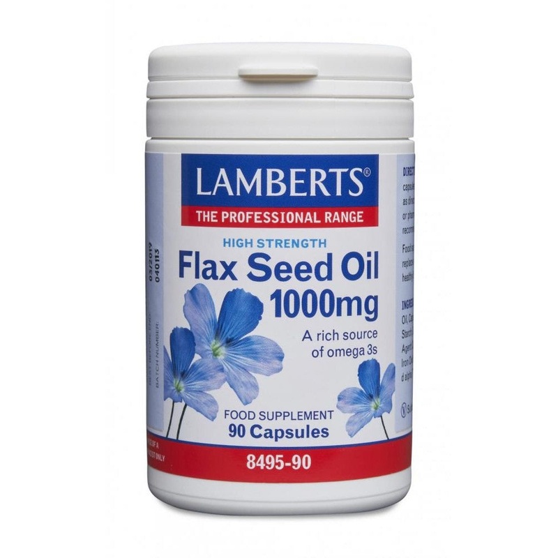Flax Seed Oil 1000Mg 90 capsules
