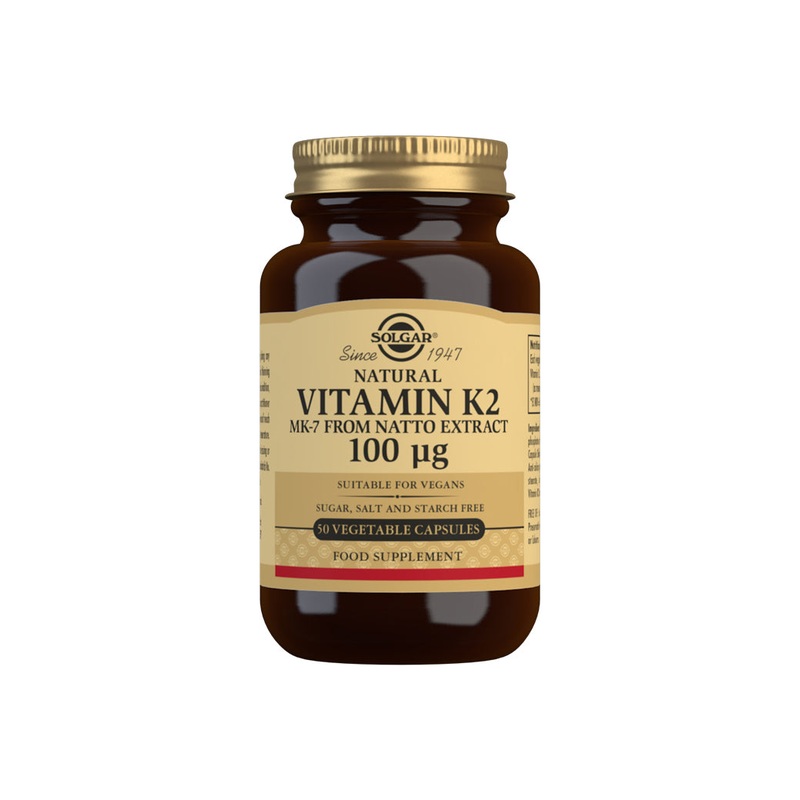 Natural Vitamin K2 (MK-7) 100g 50 capsules