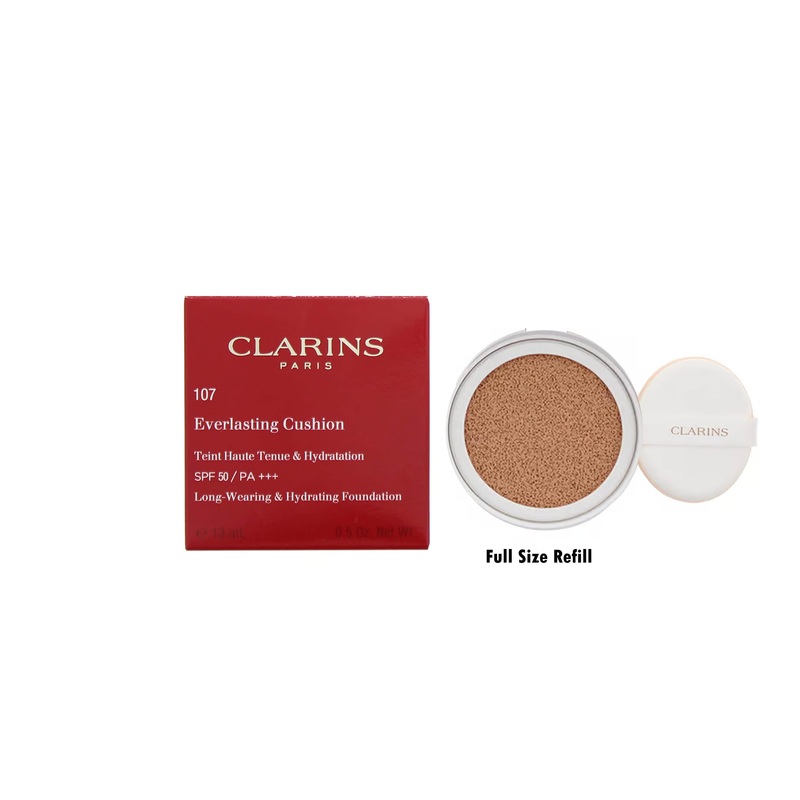 Clarins Everlasting Cushion Foundation Beige 107 Refill