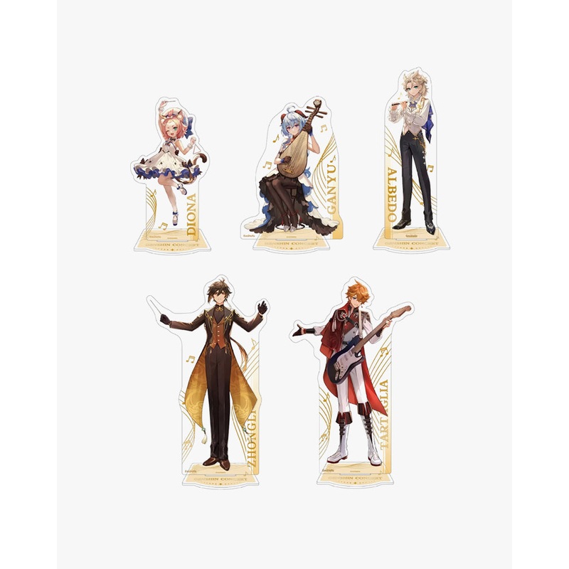 Genshin Impact Melodies of an Endless Journey Acrylic Stand Albedo