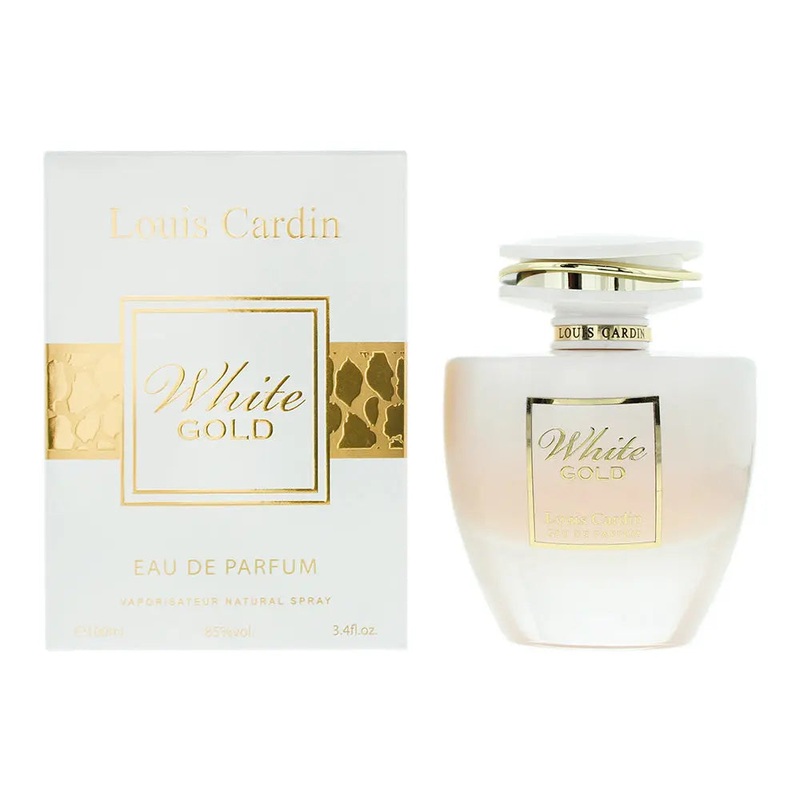 Louis Cardin White Gold Eau de Parfum Spray 100ml for Women