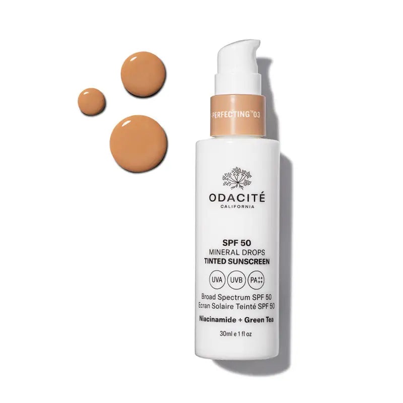 Odacite SPF50 Flex-Perfecting Mineral Drops Tinted Sunscreen 30ml One