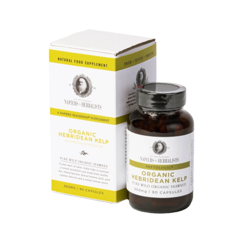 Organic Hebridean Seagreens Kelp 90 Capsules