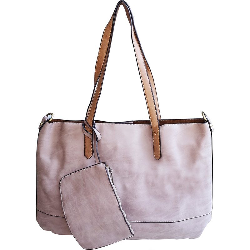 Brushed 2 in 1 Tote – Wisteria