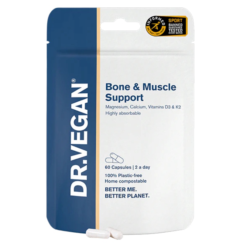 DR.VEGAN Bone & Muscle Support, 60 Capsules