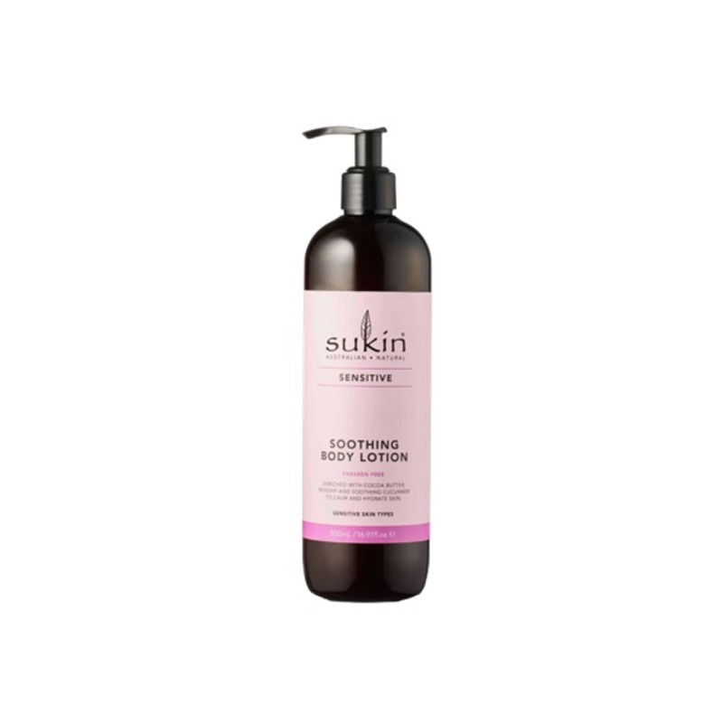 Sukin Soothing Body Lotion Rosehip & Cucumber 500ml