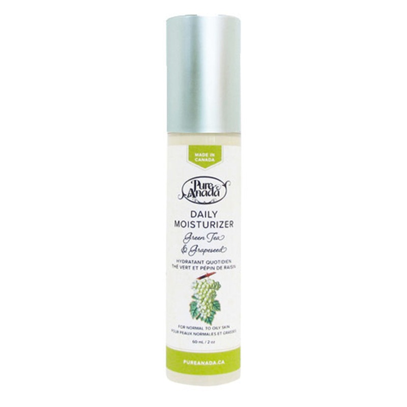 Green Tea & Grapeseed Natural Daily Moisturiser 60ml – Pure Anada Full Size