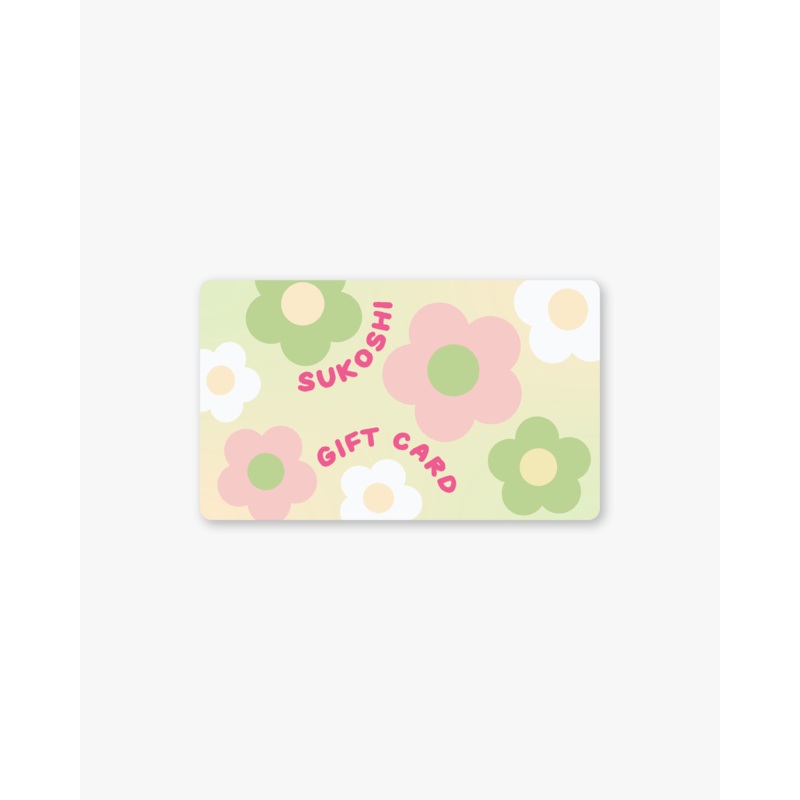 SUKOSHI Online Gift Card