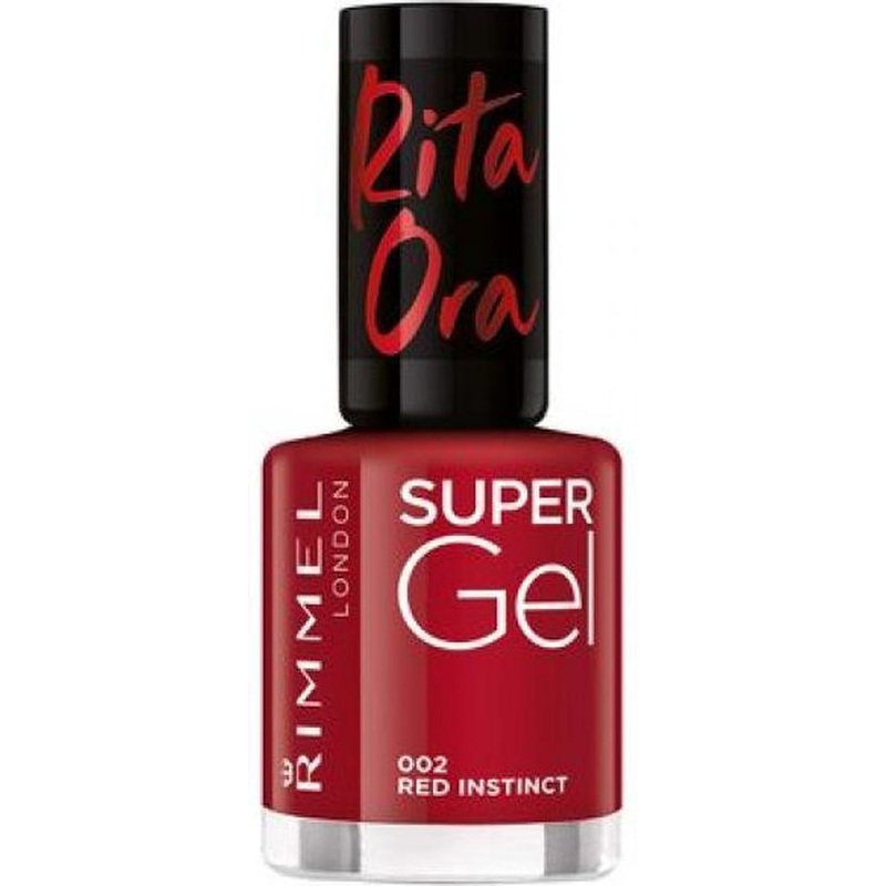 Rimmel London Super Gel by Rita Ora Nail Polish 002 Red Instinct