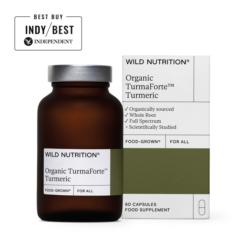 Food-Grown Organic Turmaforte Turmeric 60 Capsules