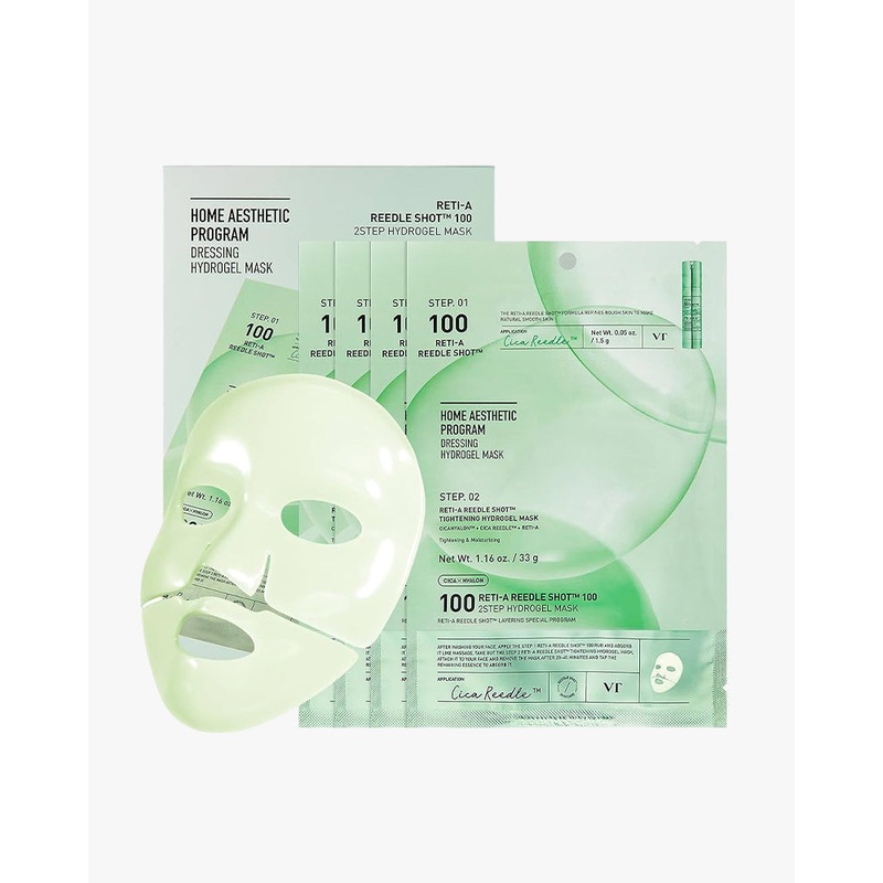 VT Reedle Shot 100 2-Step Hydrogel Hydrogel Mask #Reti-A