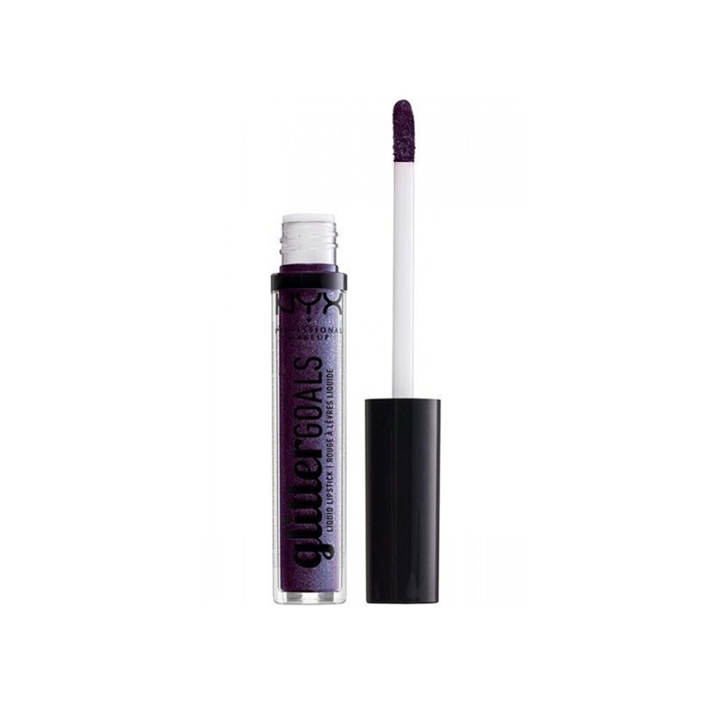 NYX Glitter Lipstick Amethyst Vibes