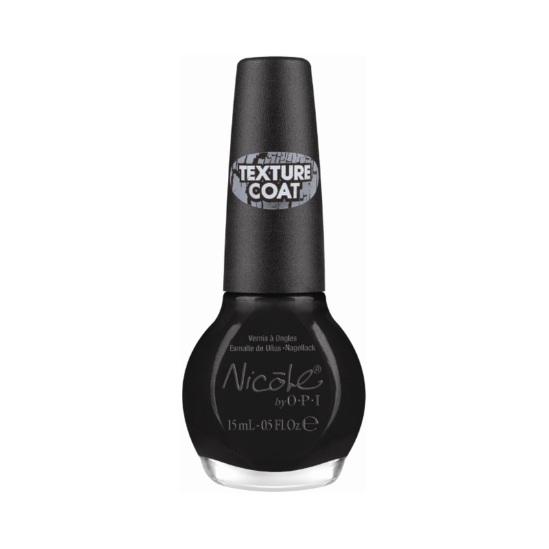 OPI Nicole Nail Polish Black Texture