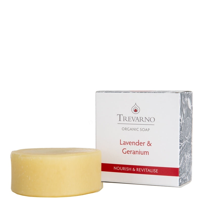 Trevarno Organic Lavender & Geranium Soap 75g