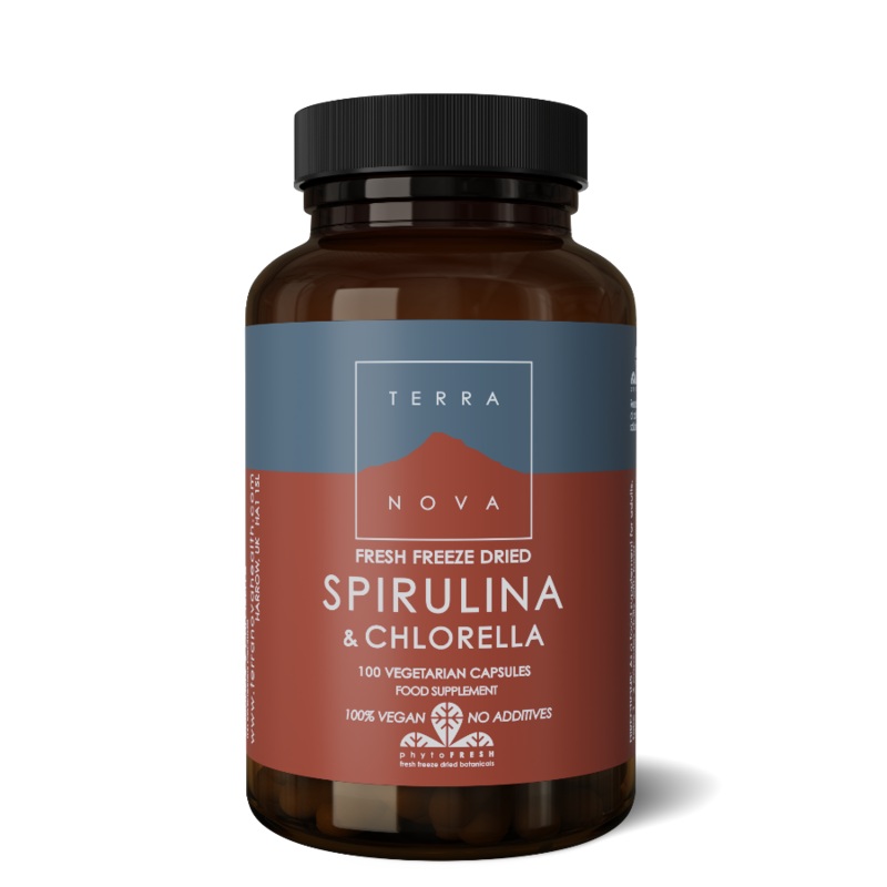 Spirulina & Chlorella 100 capsules