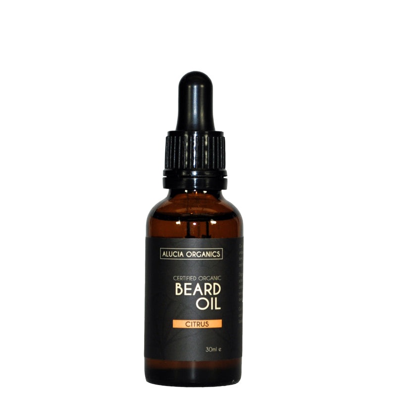 Alucia Organics Certified Organic Beard Oil Citrus 30ml