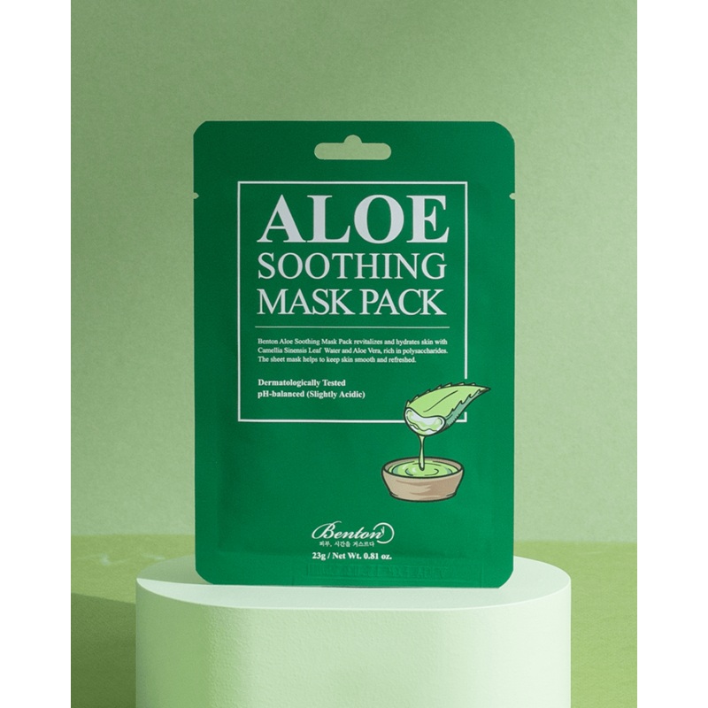 Benton Aloe Soothing Mask Pack Single Mask