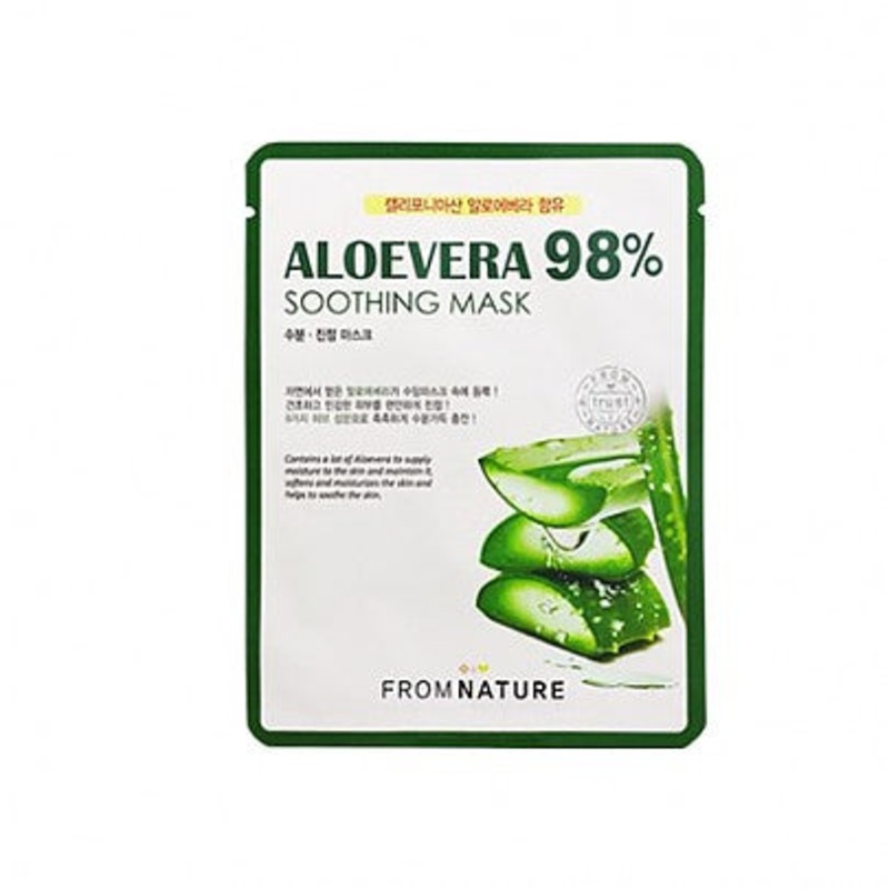 Fromnature Aloe Vera, 98% Soothing Beauty Mask