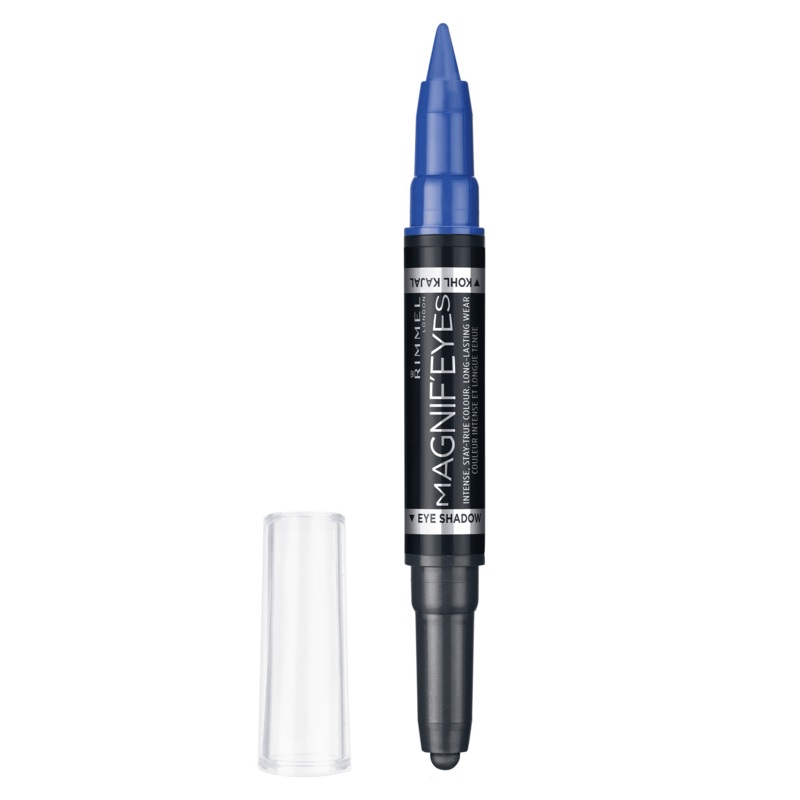 Rimmel London Magnif’Eyes Double Ended Shadow & Liner 004 Dark Side Of Blue