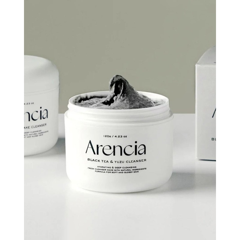 Arencia Fresh Black Tea & Yuzu Cleanser