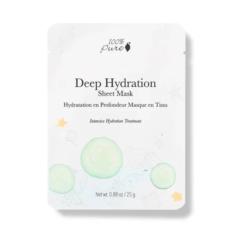 Deep Hydration Sheet Mask 25g – 100% Pure