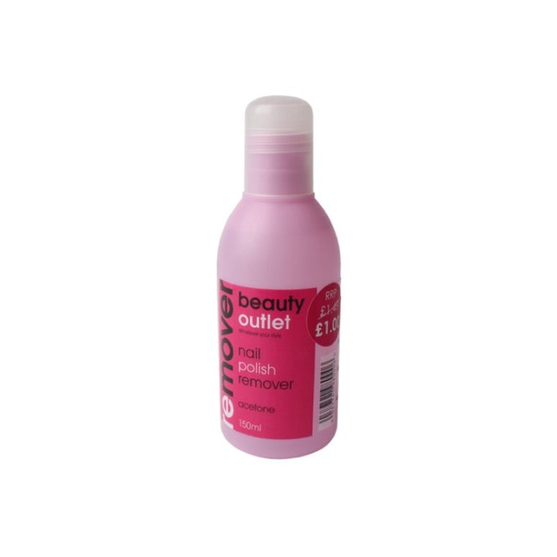 Beauty Outlet Nail Polish Remover Acetone 150ml