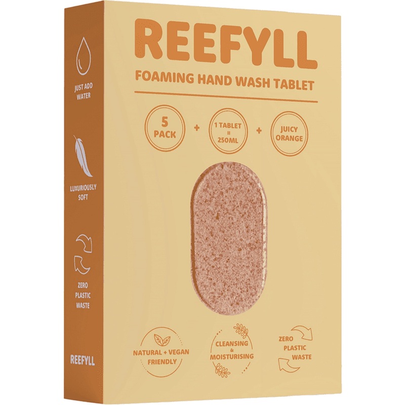 Foaming Hand Soap Refill Tablets | Juicy Orange x3 Tablets