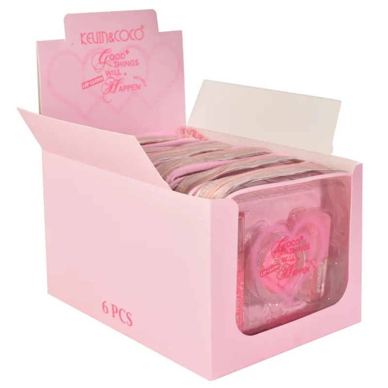 Kevin & Coco Good Things Will Happen Lip Gloss And Blush – Wholesale Display 6 Units (KC247554)