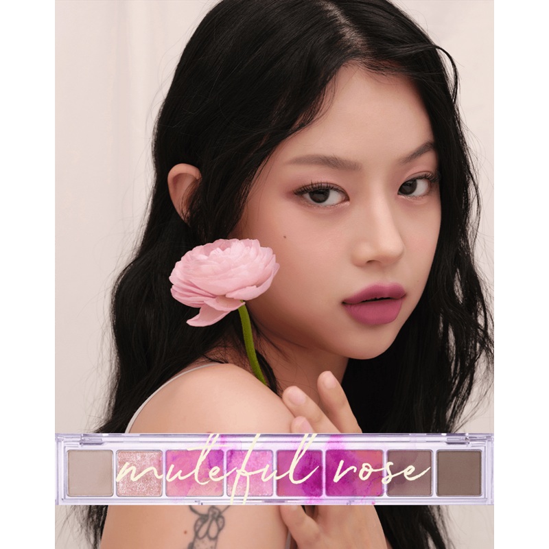 peripera All Take Mood Palette #Muteful Rose