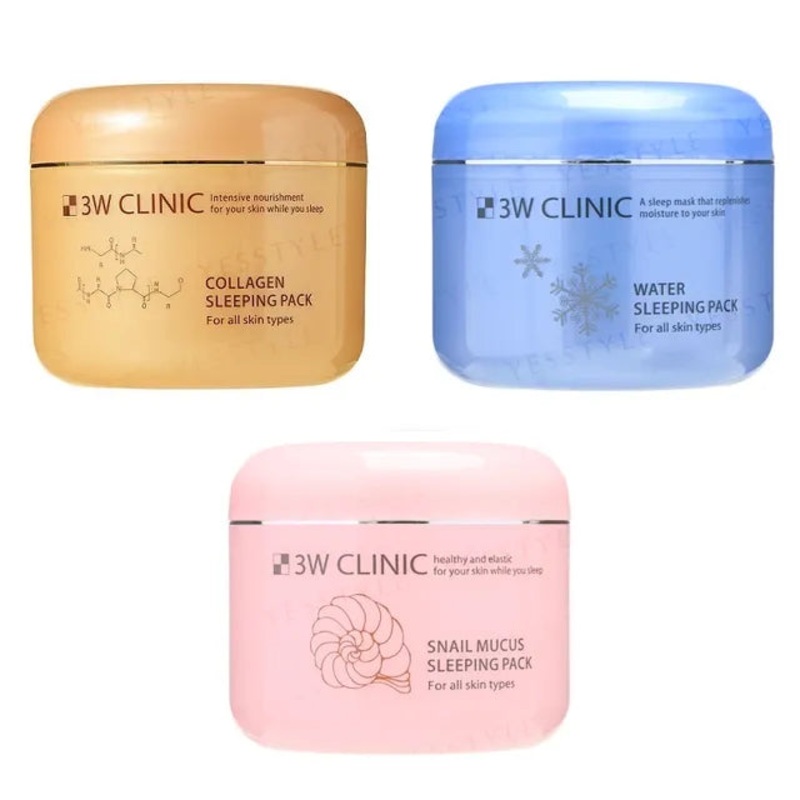 3W CLINIC Sleeping Pack 100ml Collagen