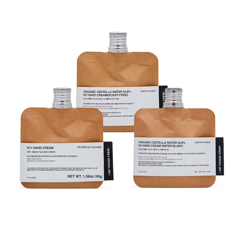 TOUN28 Organic 69% Hand Cream 45g (3 types) H1+