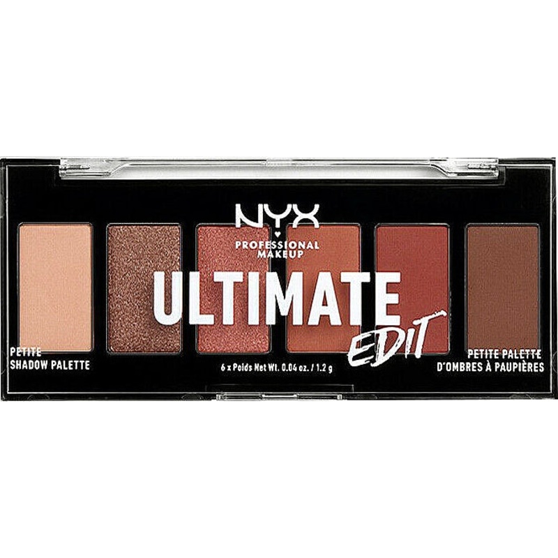 NYX Ultimate Edit Petite Shadow Palette 01 Warm Neutrals *See Description*
