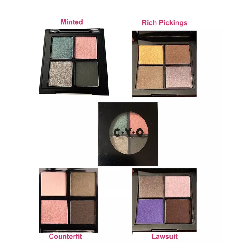 CYO Eye Shadow Quad Counterfit