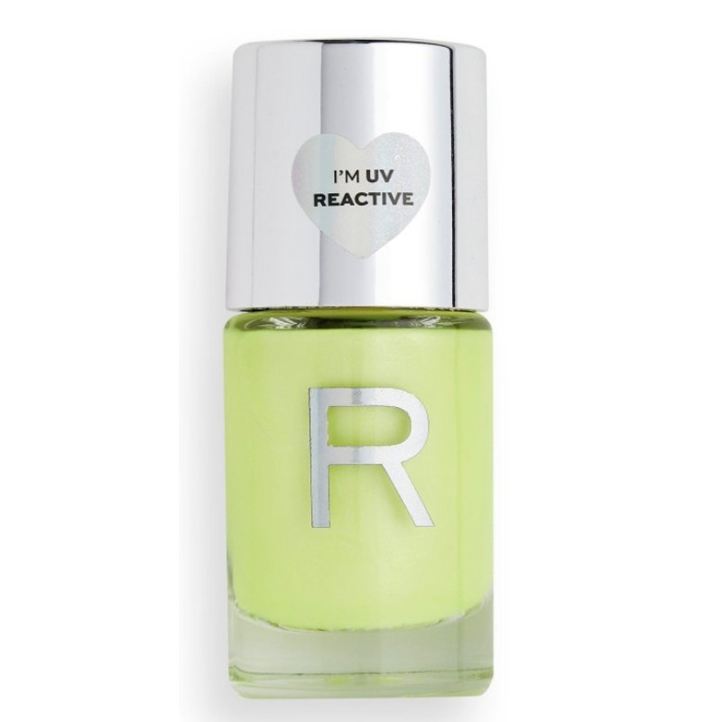 Revolution Neon Glow Nail Polish Yellow Tropic