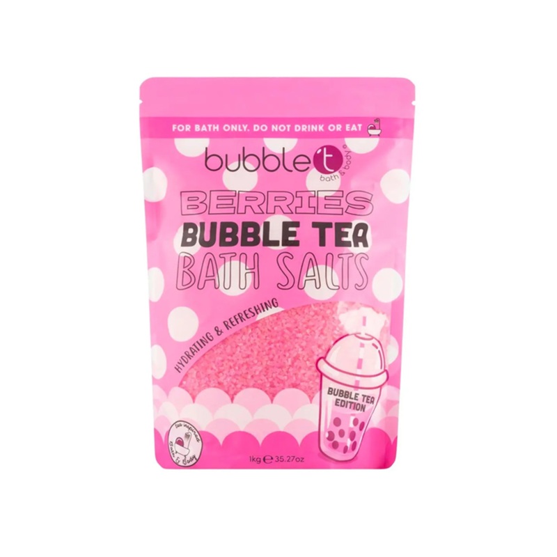 bubble t Bath Salts Hydrating & Refreshing Berries 1kg