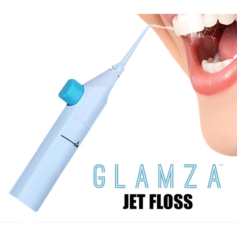 Glamza Jet Power Dental Floss  Cordless Water Jet Flosser
